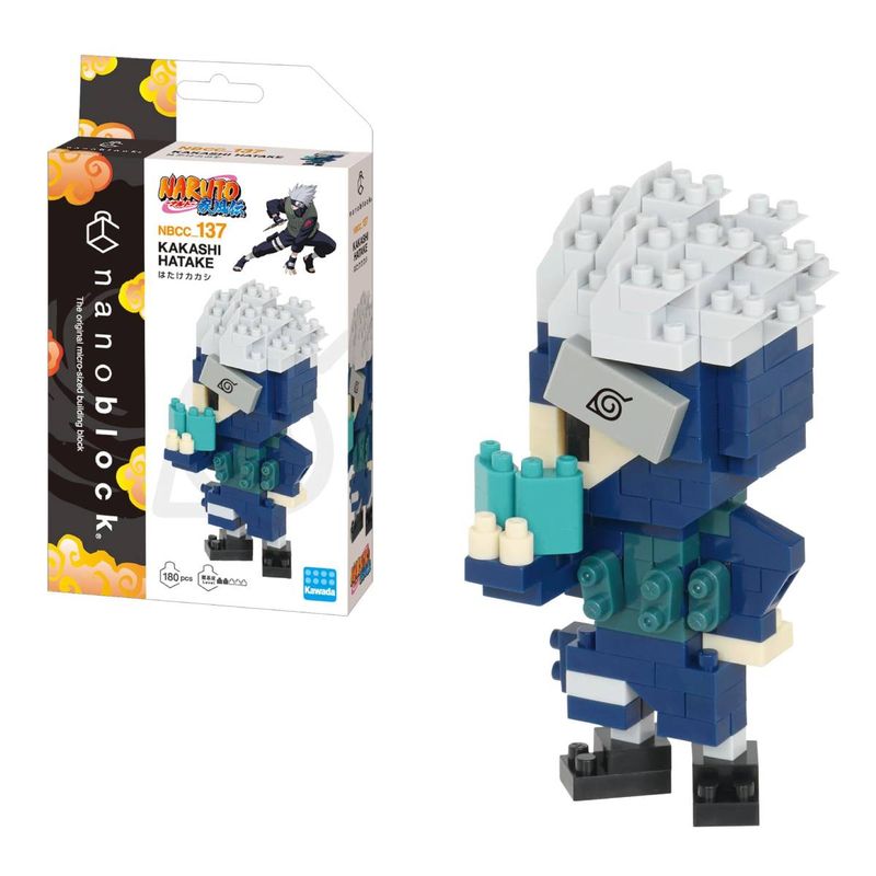 ANSALDO - FIGURA NANOBLOCK NARUTO SHIPPUDEN BANDAI - KAKASHI HATAKE