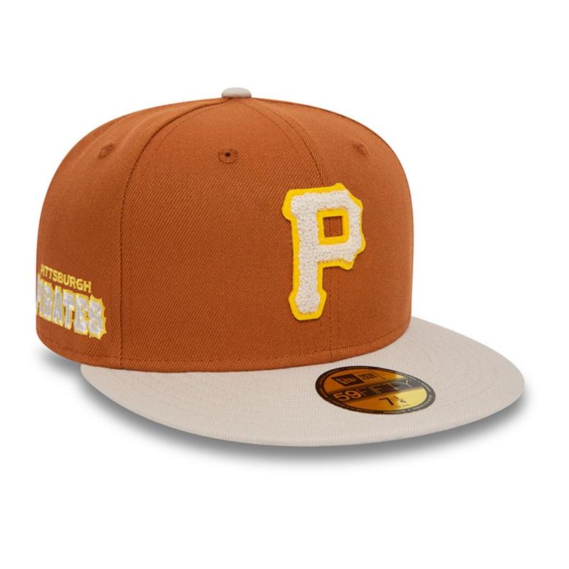 NEW ERA - Jockey Pittsburgh Pirates MLB 59Fifty Light Beige New Era