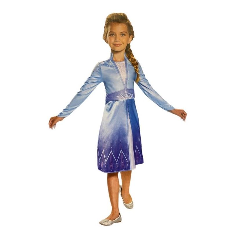 GENERICO - Disfraz Elsa Clásica Talla 7-8 AÑOS Niña