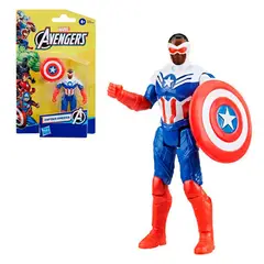 MARVEL - FIGURA AVENGERS 10 CM CAPITAN AMÉRICA