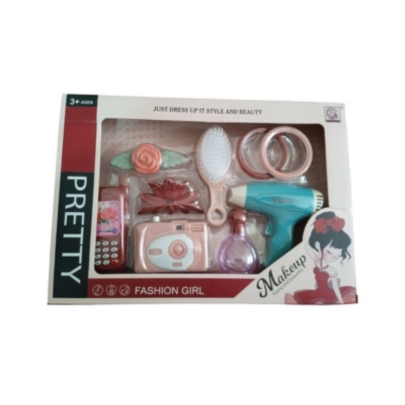 OEM - Juego Set Accesorios de Belleza para Niños 9 Piezas