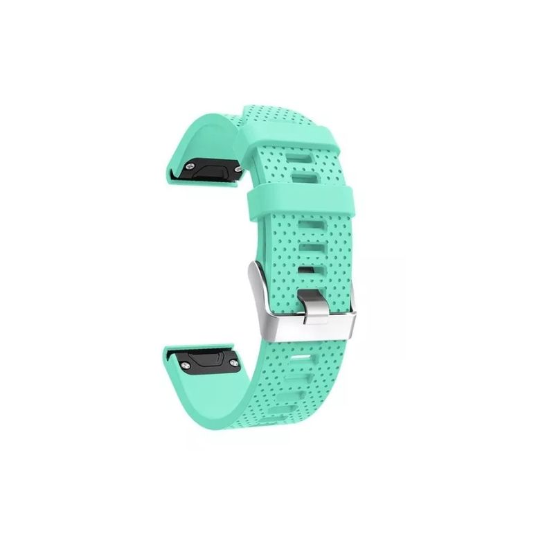 GENERICO - Correa De Goma Para Garmin Fenix 5plus 5 /forerunner 935 945-TURQ