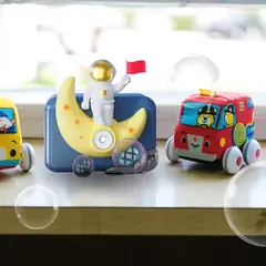 SANTU HOME & DECO - Camara Lanza Burbujas Niños Juguetes Astronauta Azul