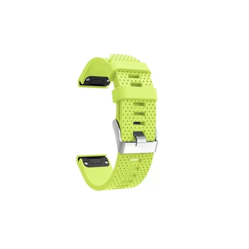 GENERICO - Correa De Goma Para Garmin Fenix 5plus 5 /forerunner 935 945-VERDE