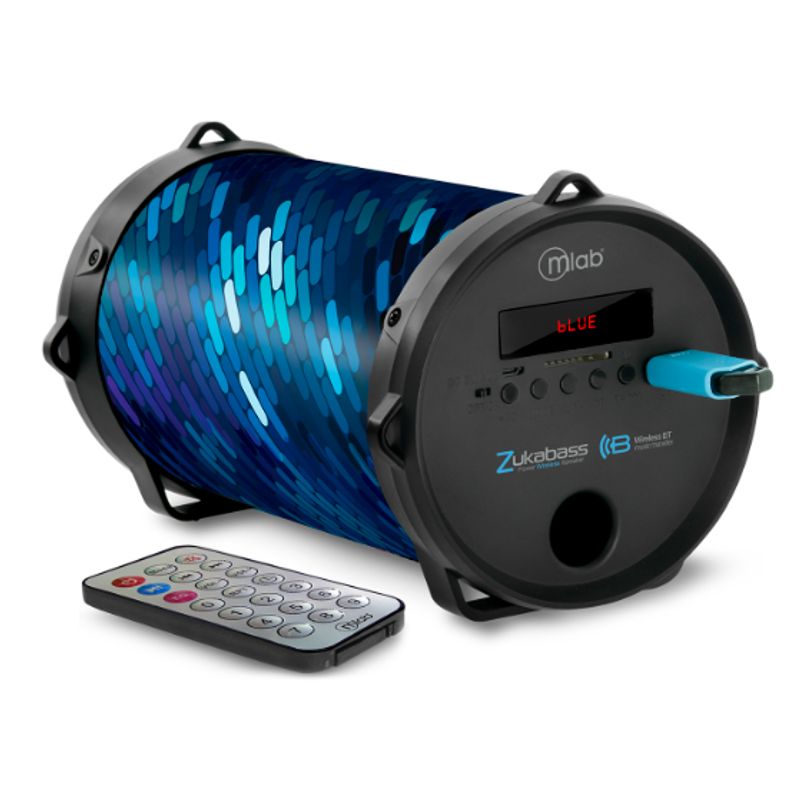 MICROLAB - Parlante Portatil Zuka Wave Con Tegnologia TWS ZukaBass