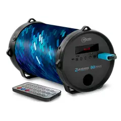 MICROLAB - Parlante Portatil Zuka Wave Con Tegnologia TWS ZukaBass