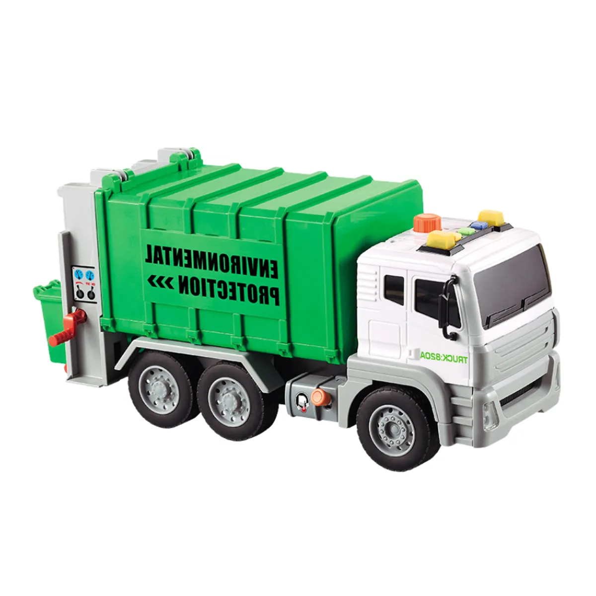 GENERICO - Juguete Camion De Basura Recolector Desecho Con Luz Y Sonido