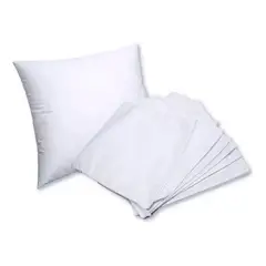 OFERTABKN - Pack10 Fundas De Cojín Liso Color Blanco 40x40cm sublimación