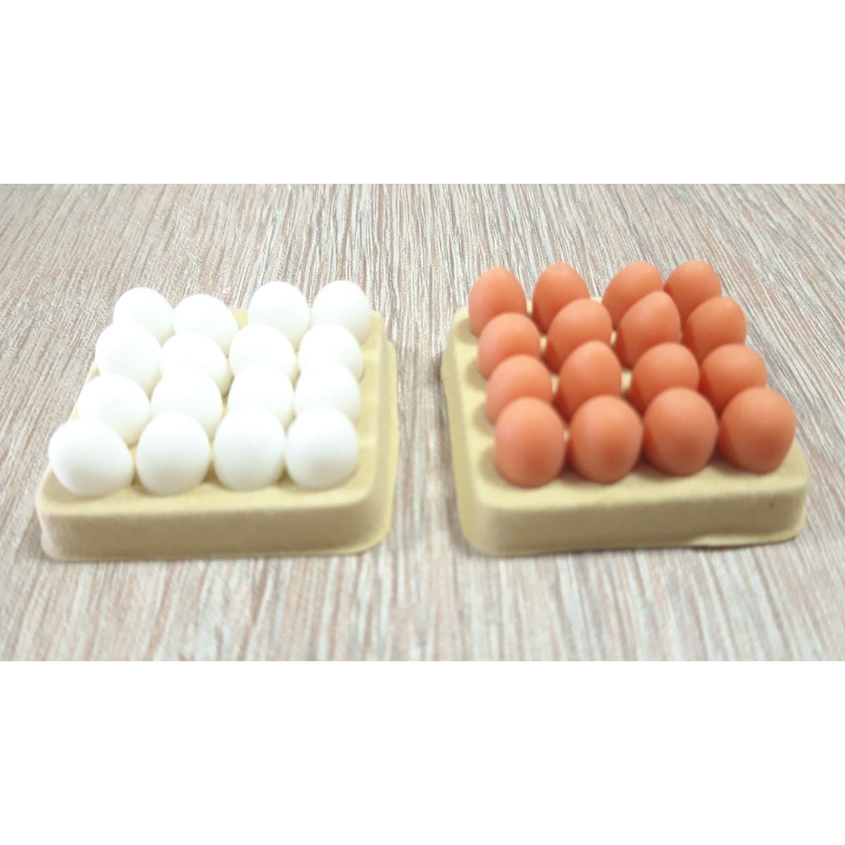 ALEX TOYS - Pack 2 bandejas y 32 huevos de plastico, tamaño 4*4cm.