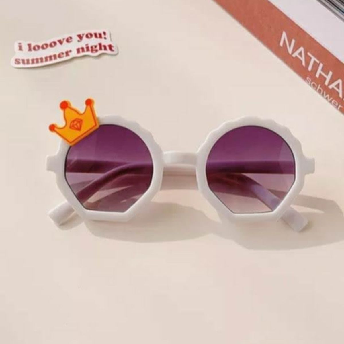 GENERICO - Gafas de sol para bebe y niña 1 año a 6 años hay proteccion de solar