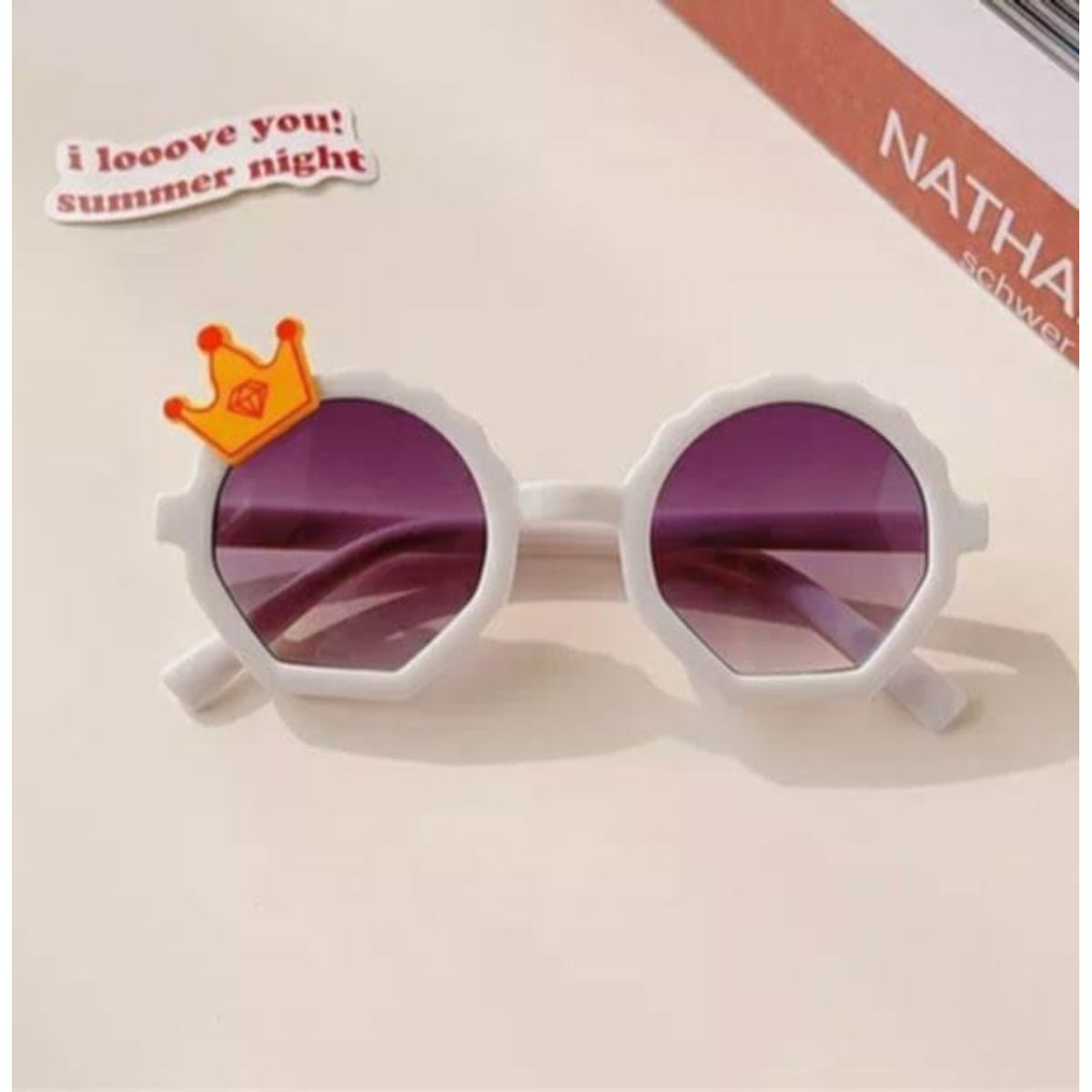 GENERICO - Gafas de sol para bebe y niña 1 año a 6 años hay proteccion de solar