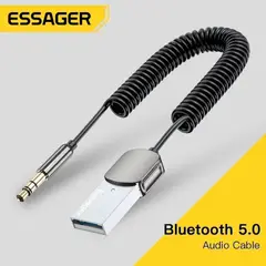 GENERICO - Receptor Bluetooth Auto Essager Usb A Auxiliar 35mm