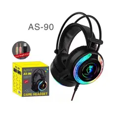 GENERICO - Audífonos Gamer Para Pc Con Luces Rgb As-90