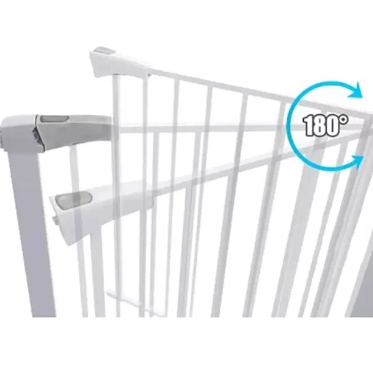 OFERTABKN - Reja Seguridad Escalera Puerta Ajustable Para Bebe Mascotas