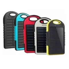OEM - Cargador Solar Portátil Power Bank Inalámbrico Dual Usb