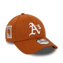 NEW ERA - Gorra Oakland Athletics MLB 9Forty Essential Patch Med Brown