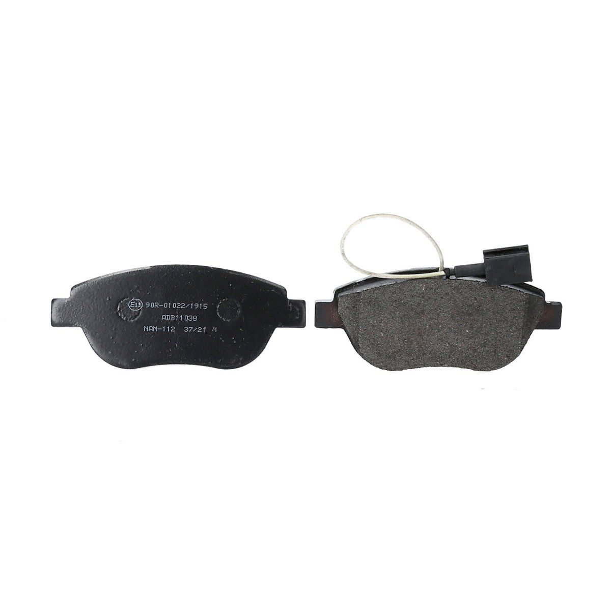 ALLIED NIPPON - Pastillas de freno Delantera Fiat Linea  10/17