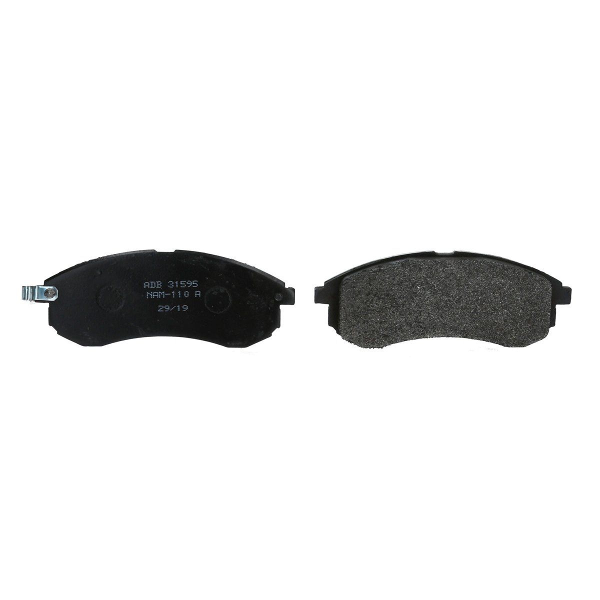 ALLIED NIPPON - Pastillas de freno Delantera Mitsubishi L200 2.5 01/05