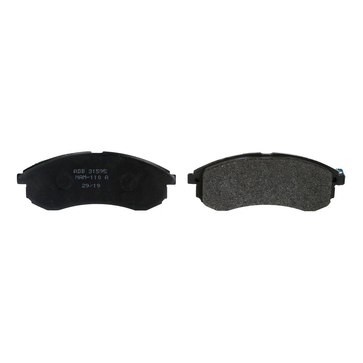 ALLIED NIPPON - Pastillas de freno Delantera Mitsubishi L200 2.5 01/05