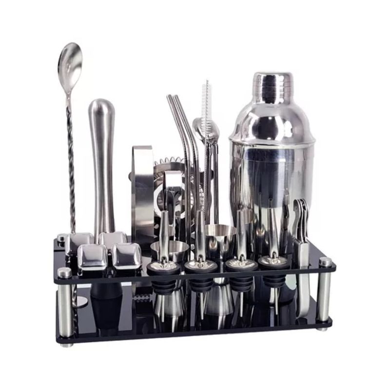IMPORTCLICK - Juego Coctelería Bar Pub 23 Piezas 750 ML IMPORTCLICK