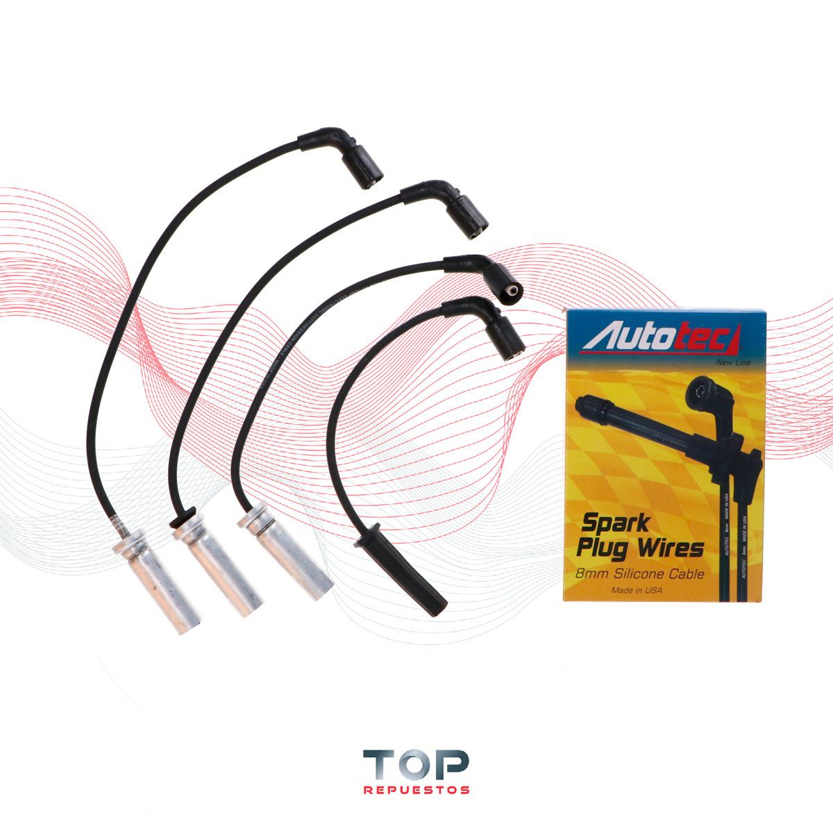 GENERICO - Cables De Bujia Daewoo Lanos 1.5 16 Val A15sms 98/03