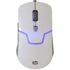 HP - Mouse Gamer Usb Retroiluminación Rgb M100 Blanco - SC