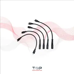 GENERICO - Cables De Bujia Fiat Uno 1.3 146a2246 86/91