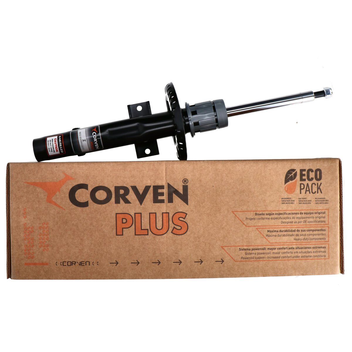 GENERICO - Juego 4 Amortiguadores Volkswagen Saveiro 11/17