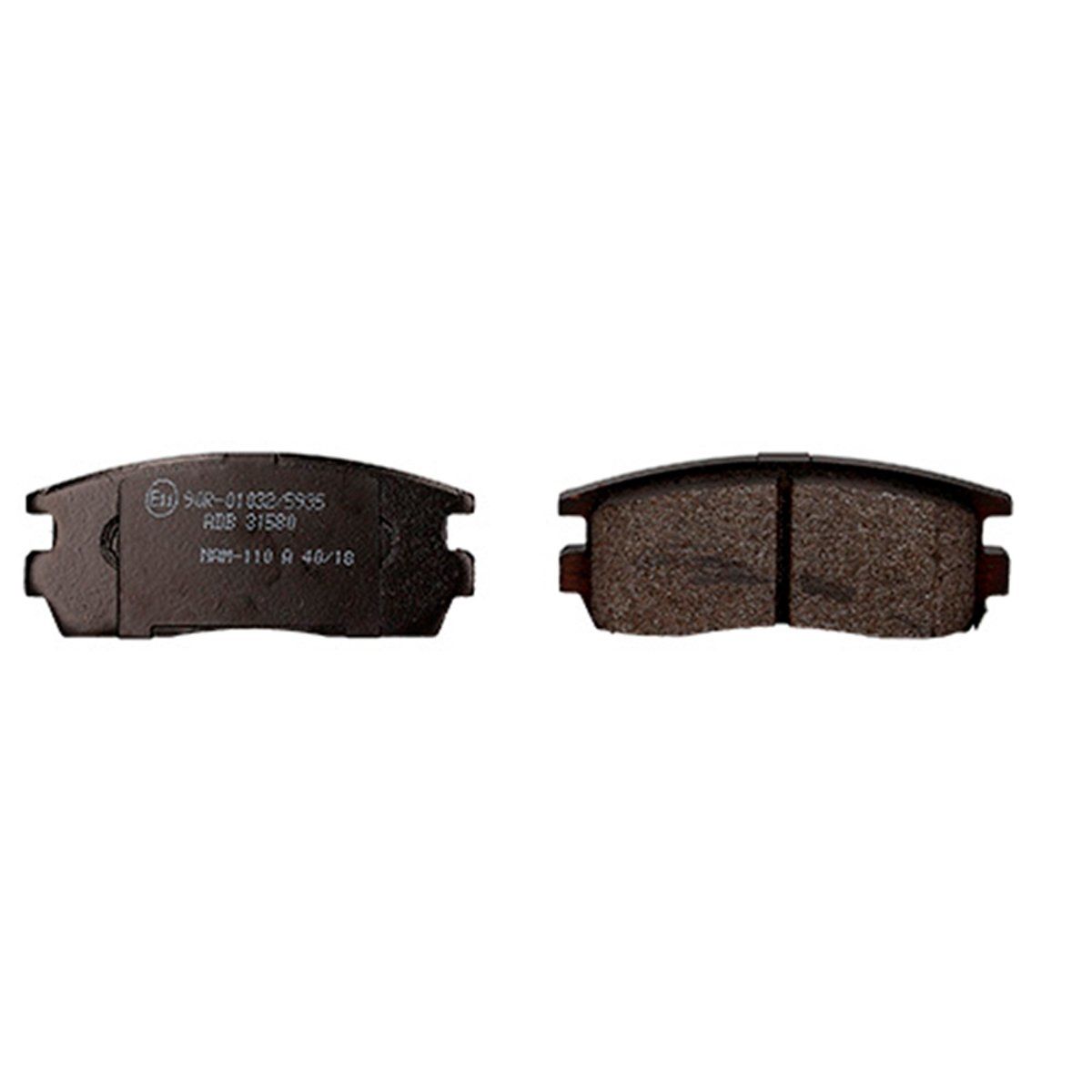 ALLIED NIPPON - Pastillas de freno Trasera Chevrolet Captiva  07/17