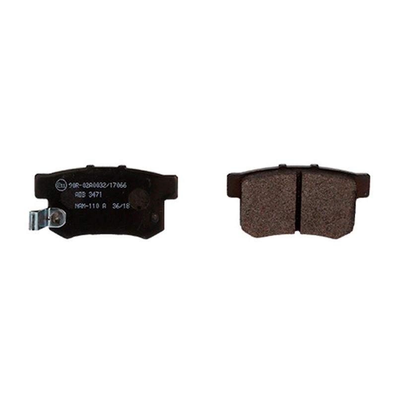 ALLIED NIPPON - Pastillas de freno Trasera Honda Integra  94/96