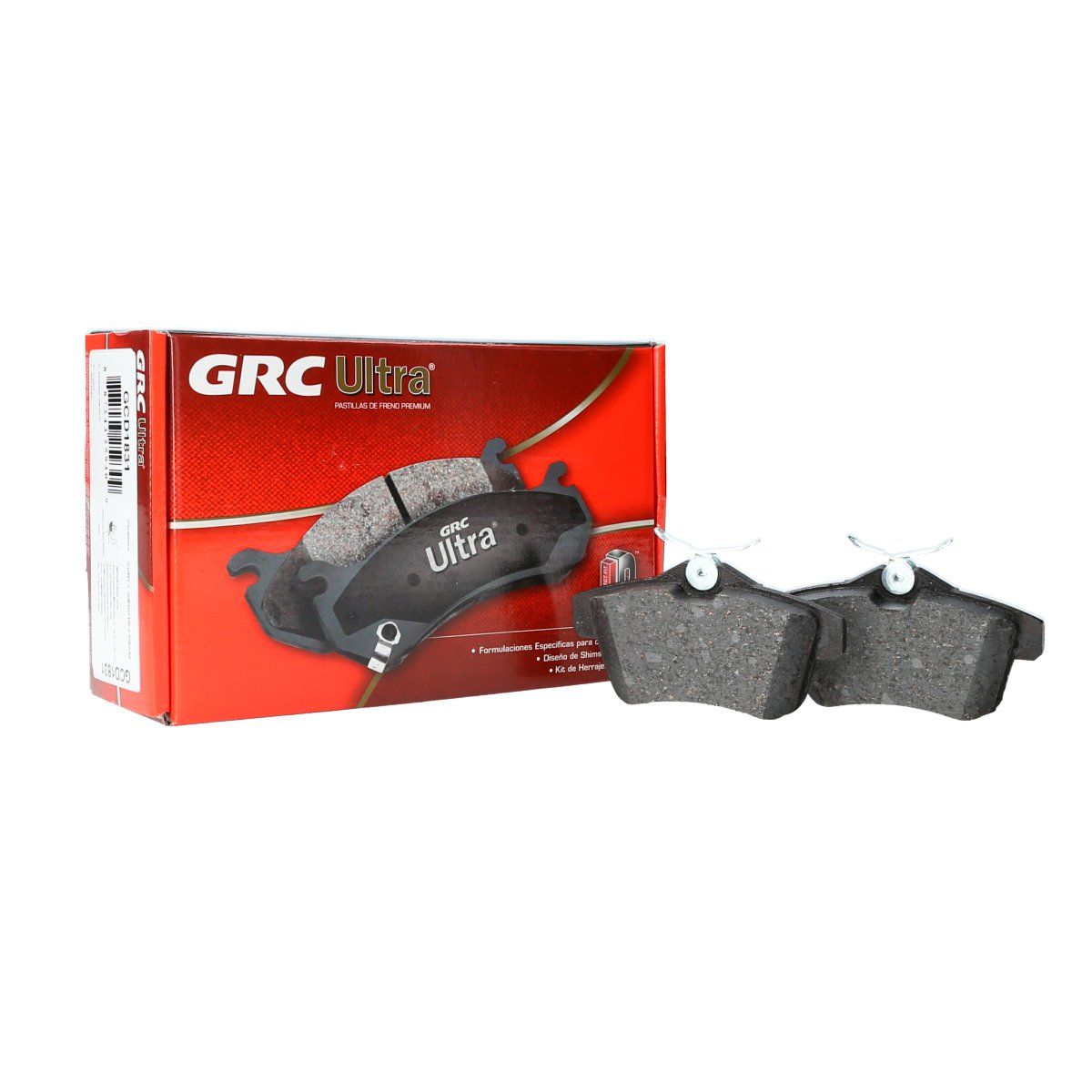 GENERICO - Pastillas de freno Trasera Citroen C4 1.2 16/19