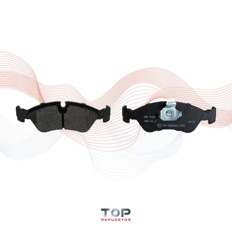 ALLIED NIPPON - Pastillas de freno Delantera Opel Vectra 1.8 91/97