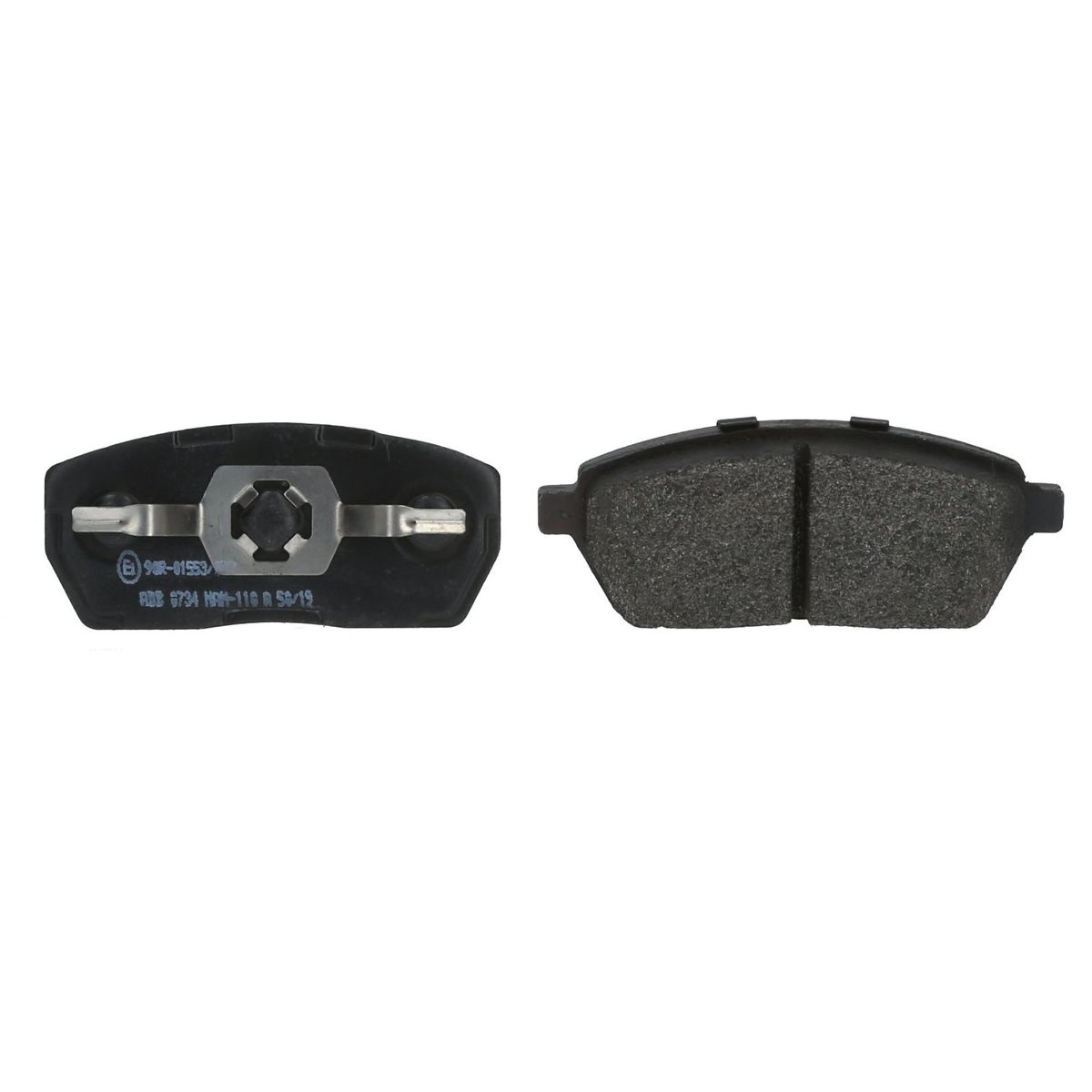 ALLIED NIPPON - Pastillas de freno Delantera Suzuki Carry 1.0 89/99