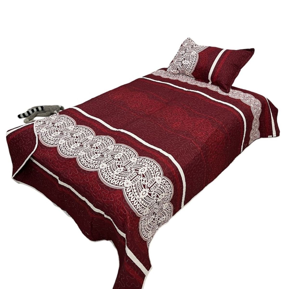 GENERICO - Cubrecama Quilt Fresco para Primavera y Verano Plaza 12 D28