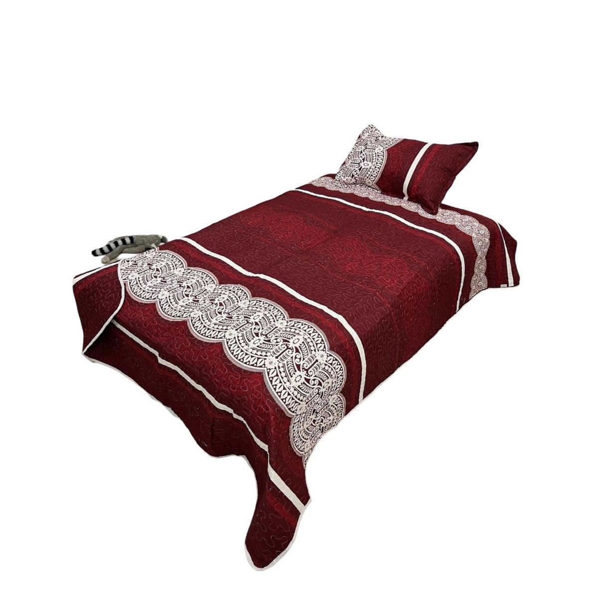 GENERICO - Cubrecama Quilt Fresco para Primavera y Verano Plaza 12 D28