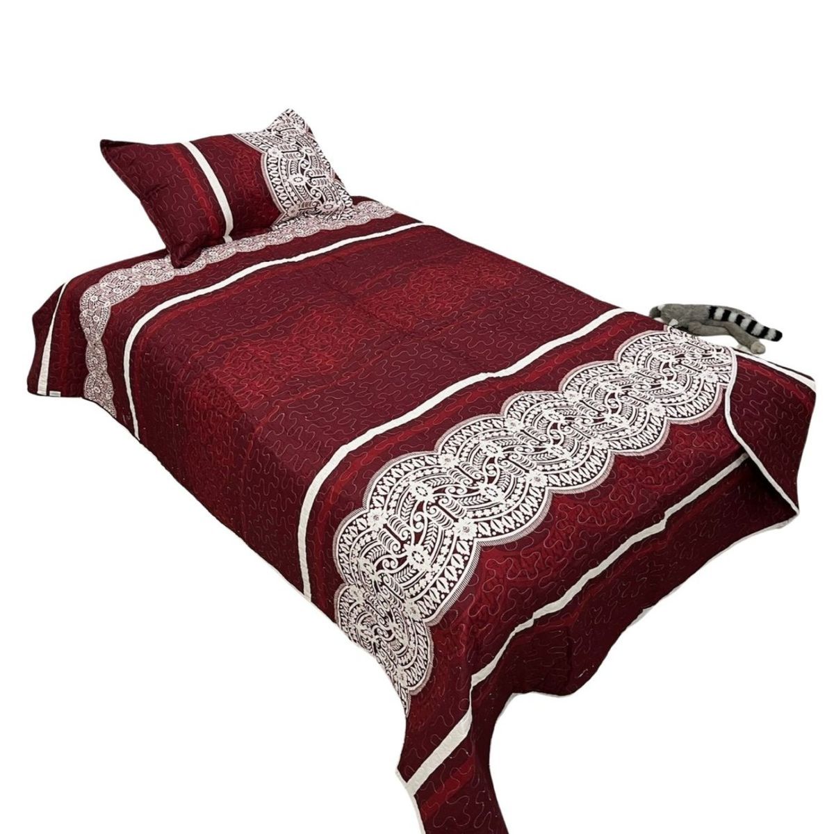 GENERICO - Cubrecama Quilt Fresco para Primavera y Verano Plaza 12 D28