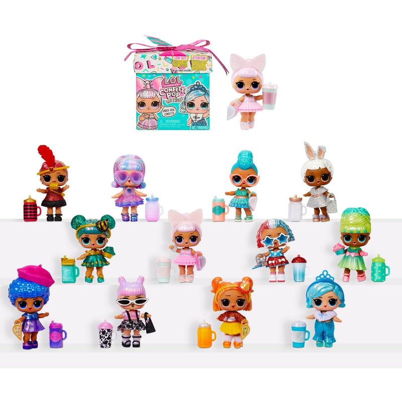 LOL SURPRISE - Muñeca Lol Sorpresa Confetti 8 Cms Con Sorpresas Surtidas