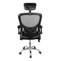 Silla De Oficina Ergonómica Tapicería Cómoda Con Ruedas