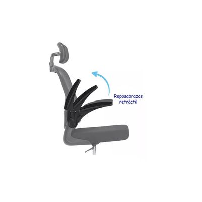 Imagen 2 del producto Silla De Oficina Ergonómica Tapicería Cómoda Con Ruedas