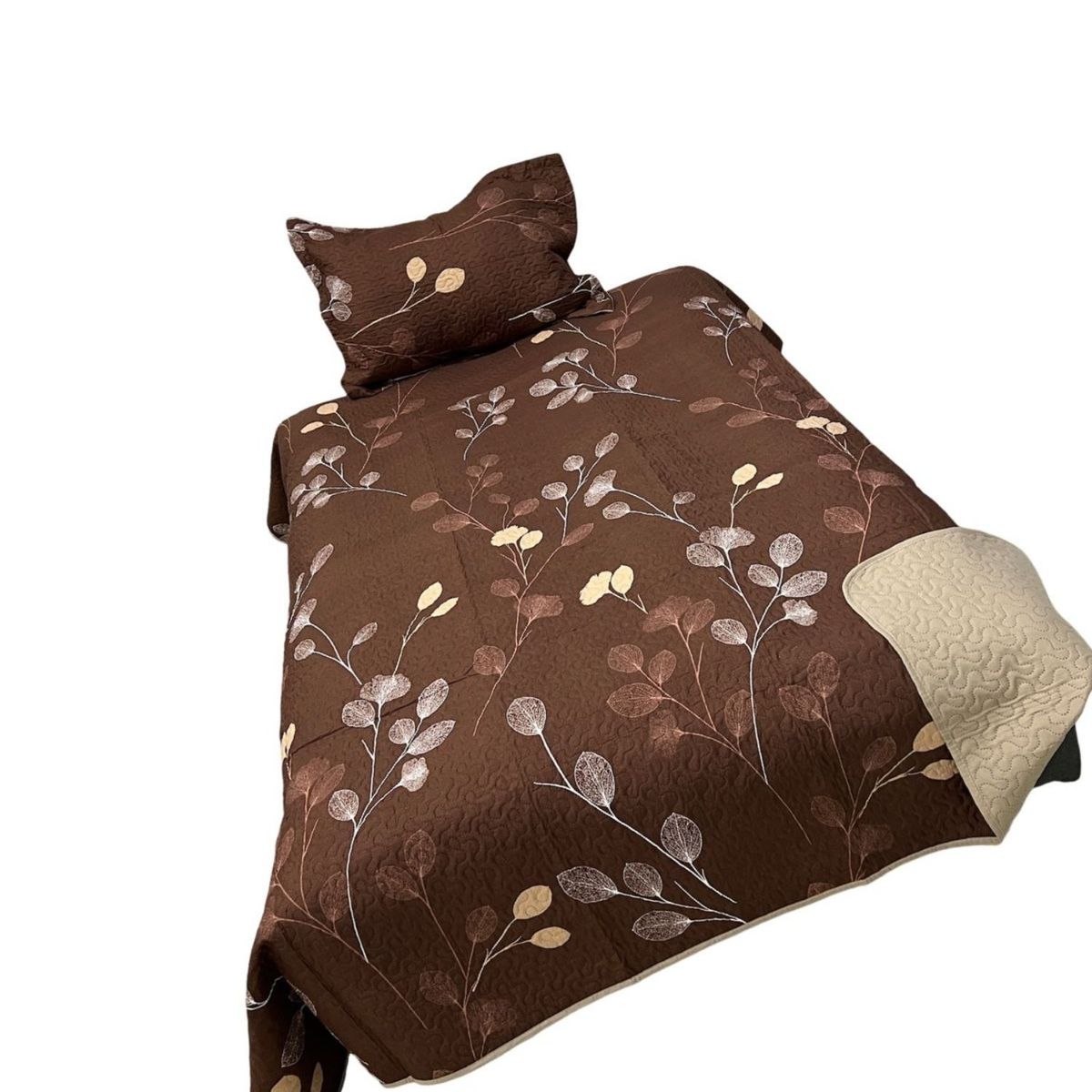 GENERICO - Cubrecama Quilt Fresco para Primavera y Verano Plaza 12 D2