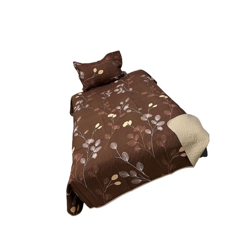 GENERICO - Cubrecama Quilt Fresco para Primavera y Verano Plaza 12 D2