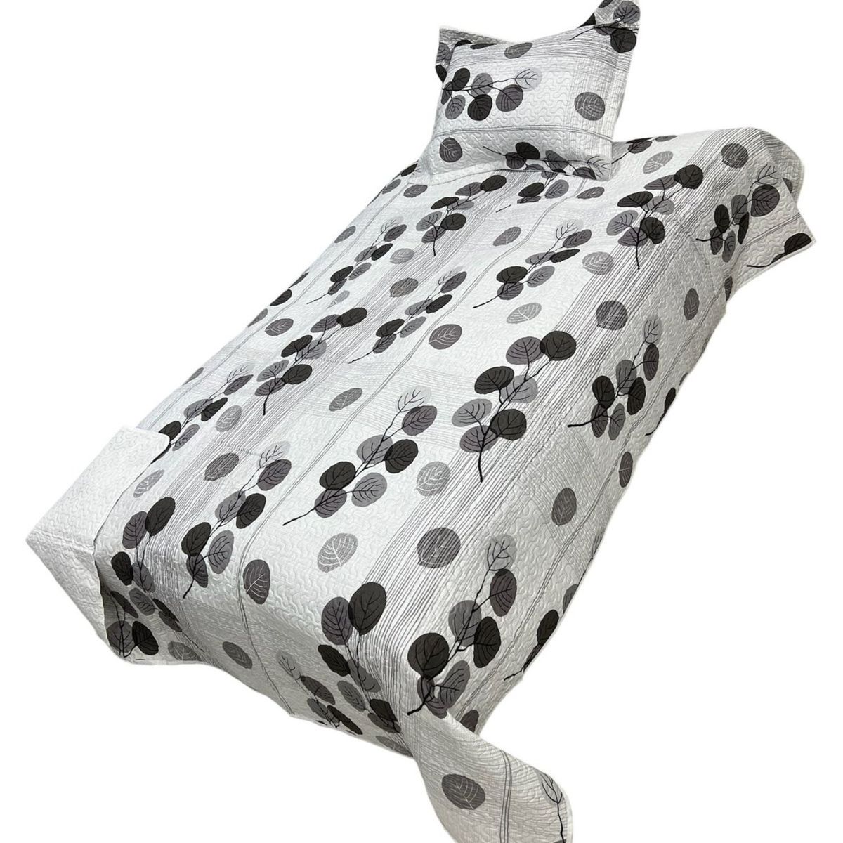 GENERICO - Cubrecama Quilt Fresco para Primavera y Verano Plaza 12 D4