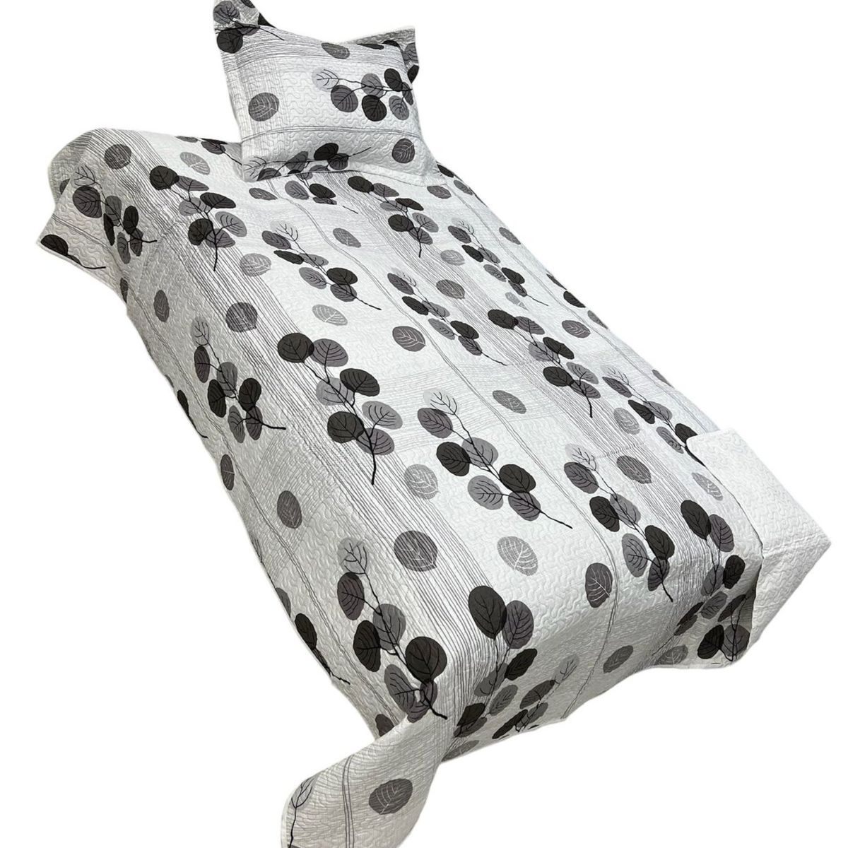 GENERICO - Cubrecama Quilt Fresco para Primavera y Verano Plaza 12 D4