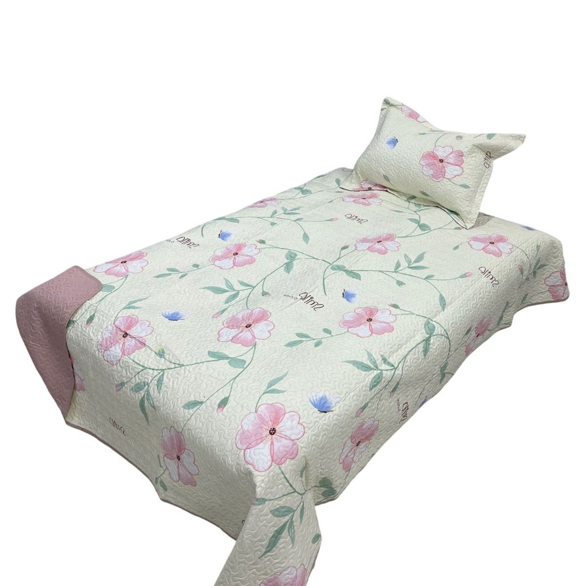 GENERICO - Cubrecama Quilt Fresco para Primavera y Verano Plaza 12 D6