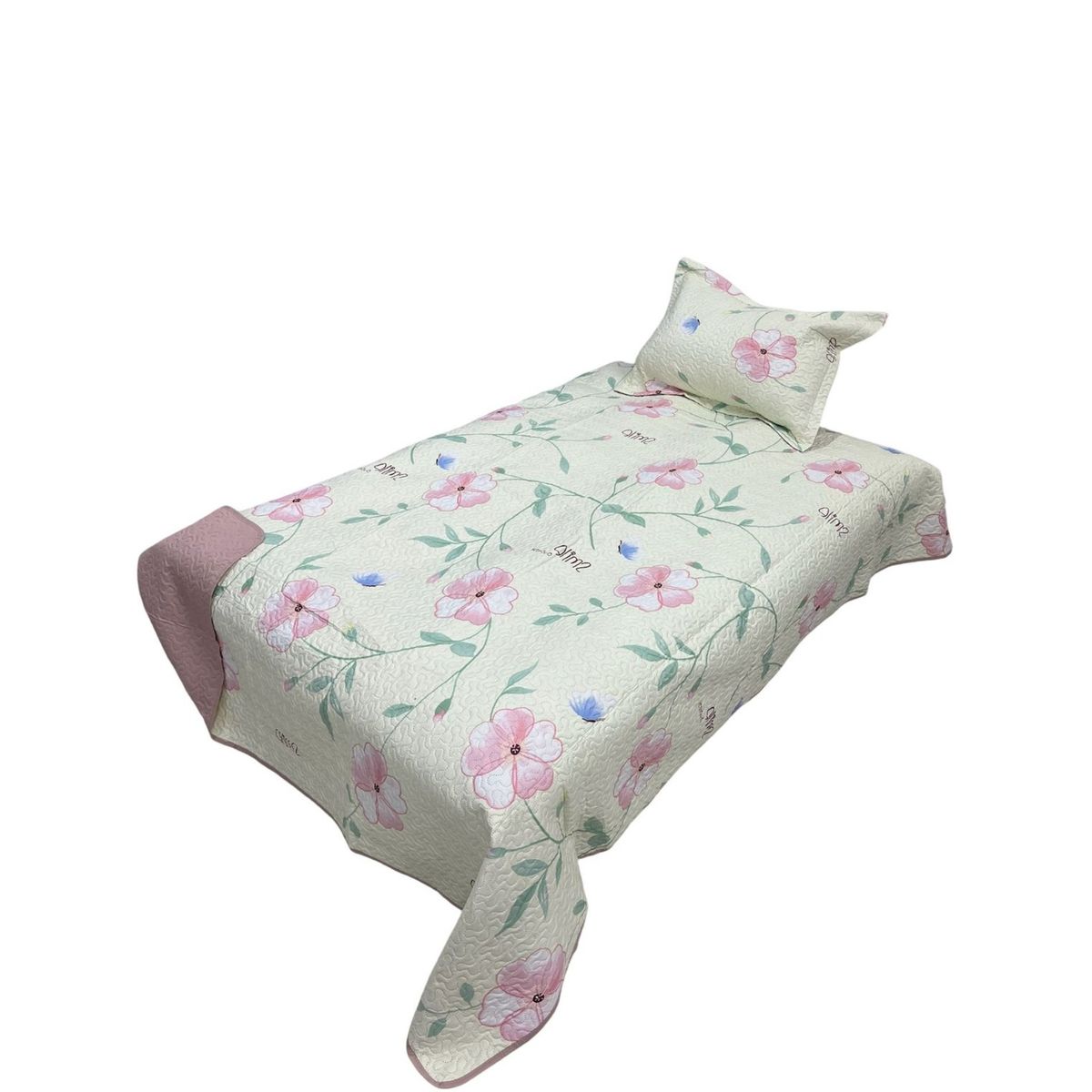 GENERICO - Cubrecama Quilt Fresco para Primavera y Verano Plaza 12 D6