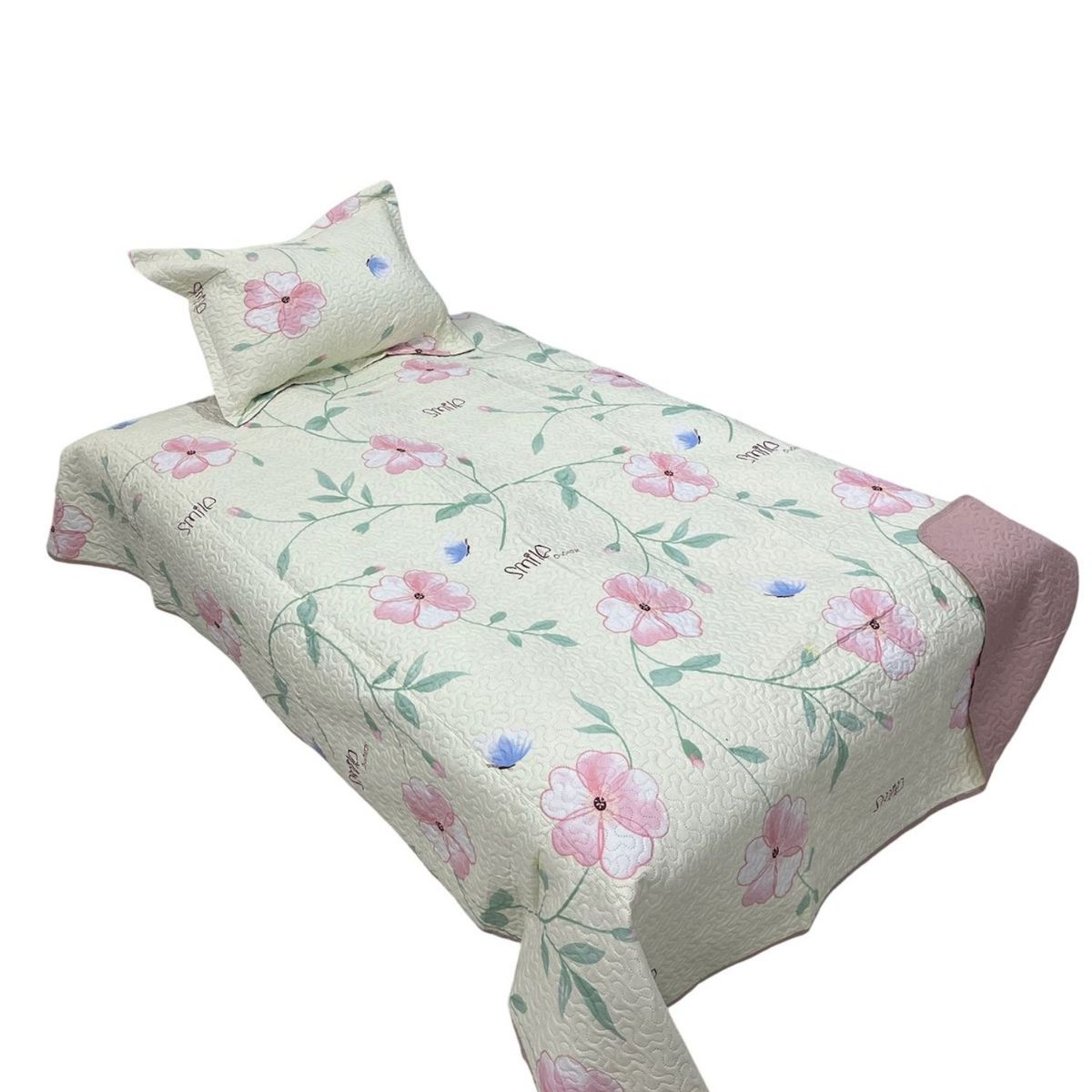 GENERICO - Cubrecama Quilt Fresco para Primavera y Verano Plaza 12 D6