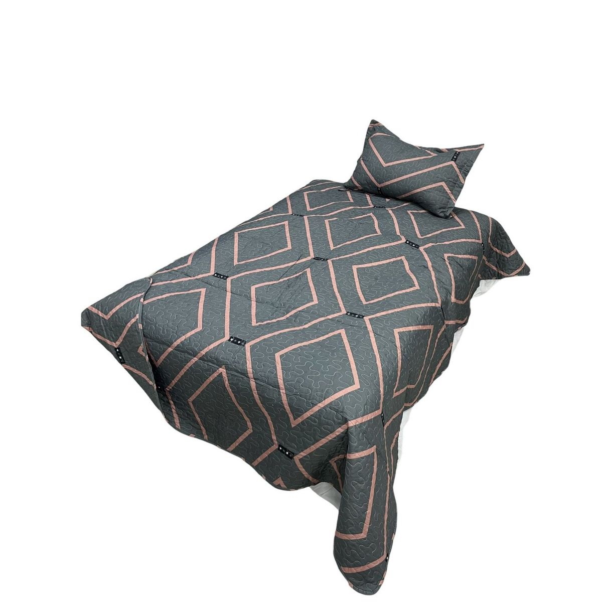 GENERICO - Cubrecama Quilt Fresco para Primavera y Verano Plaza 12 D13