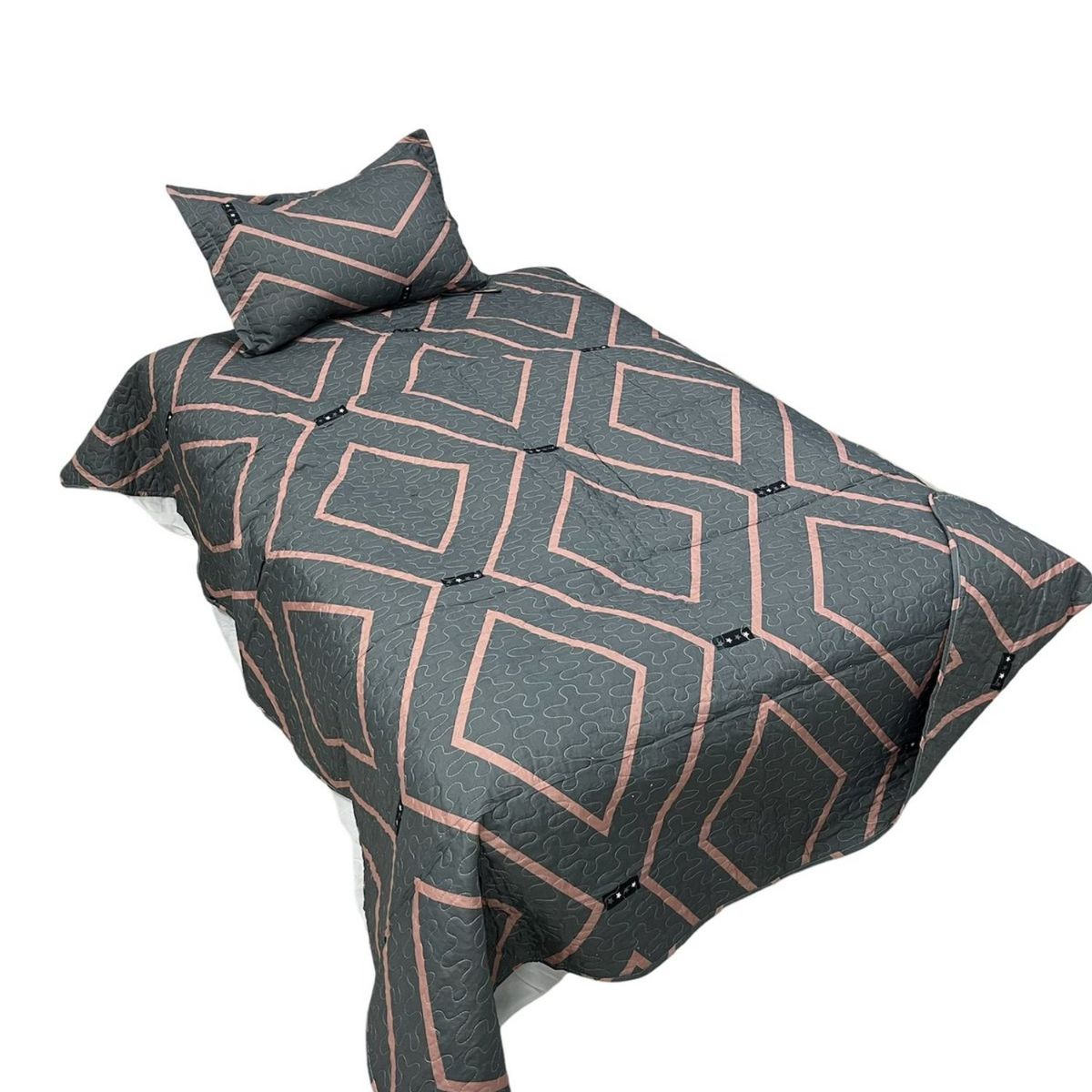 GENERICO - Cubrecama Quilt Fresco para Primavera y Verano Plaza 12 D13