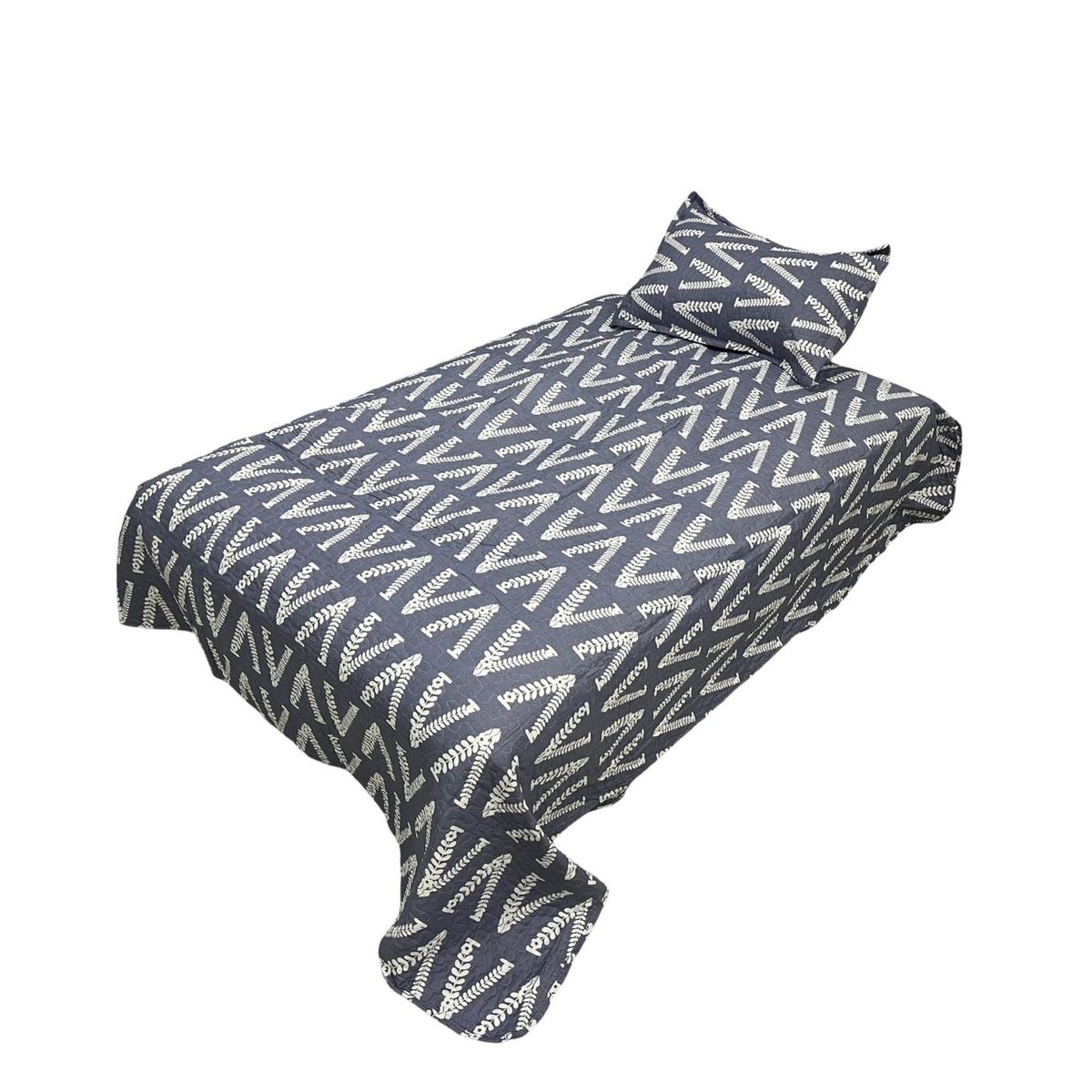 GENERICO - Cubrecama Quilt Fresco para Primavera y Verano Plaza 12 D14