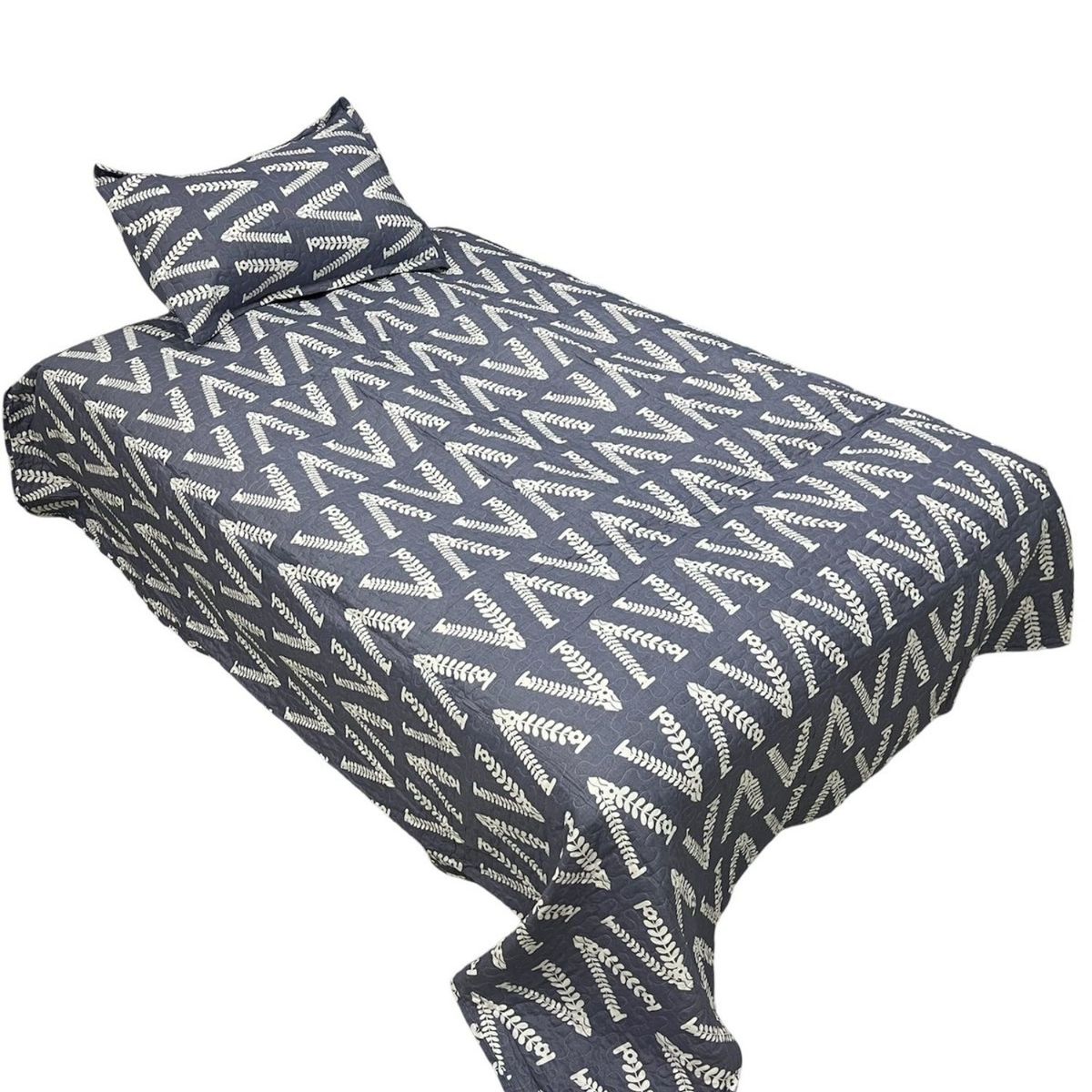 GENERICO - Cubrecama Quilt Fresco para Primavera y Verano Plaza 12 D14